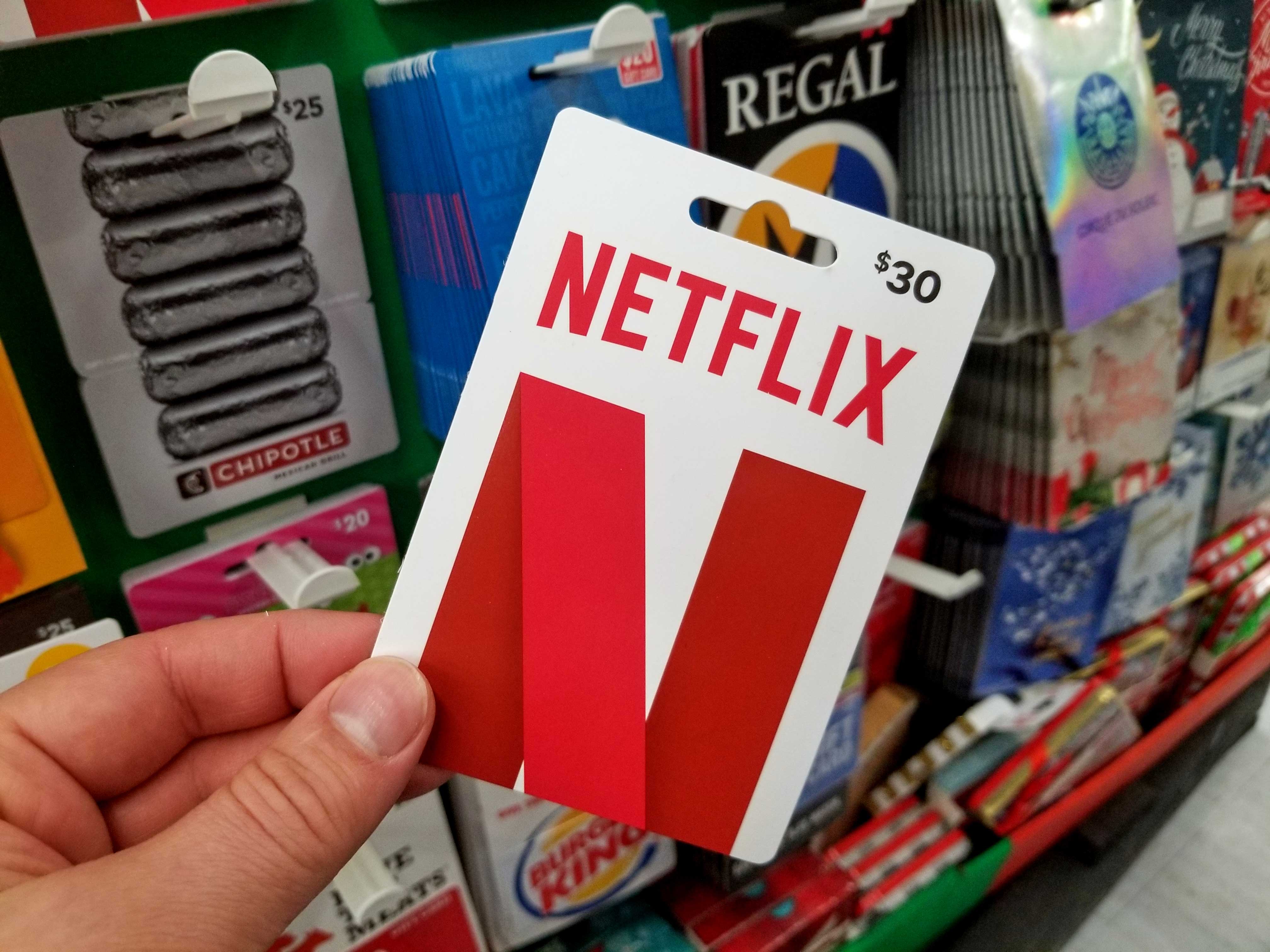 netflix-gift-card, The Infamous Gamer, theinfamousgamer.com